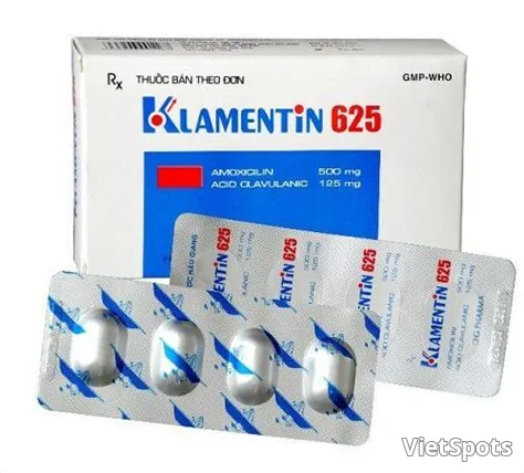 1KS39 Klamentin 625mg(amoxi+clavu)