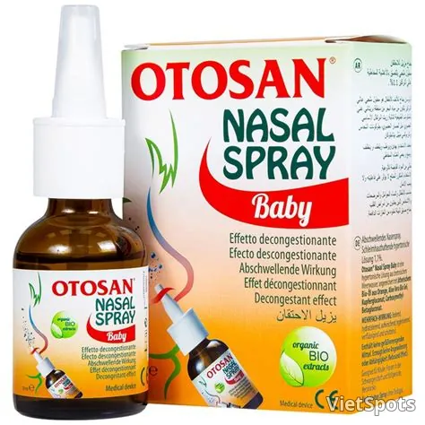 Xịt mũi Otosan Nasal spray baby 20ml
