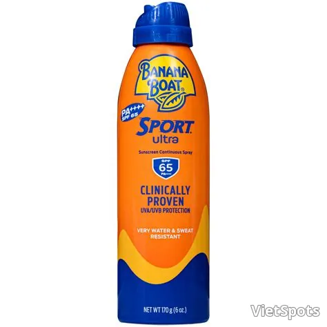 Xịt chống nắng Banana SPF 65