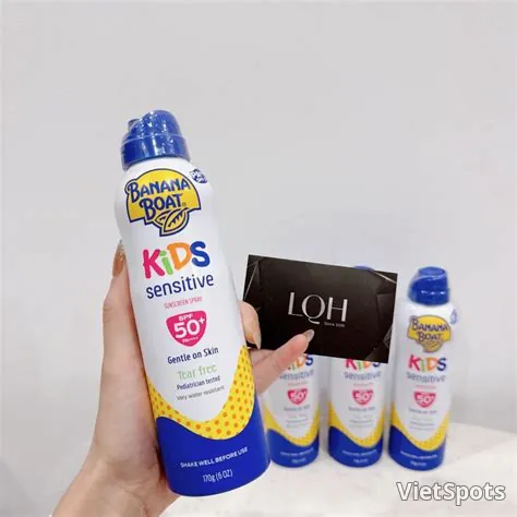 Xịt chống nắng Banana Kids