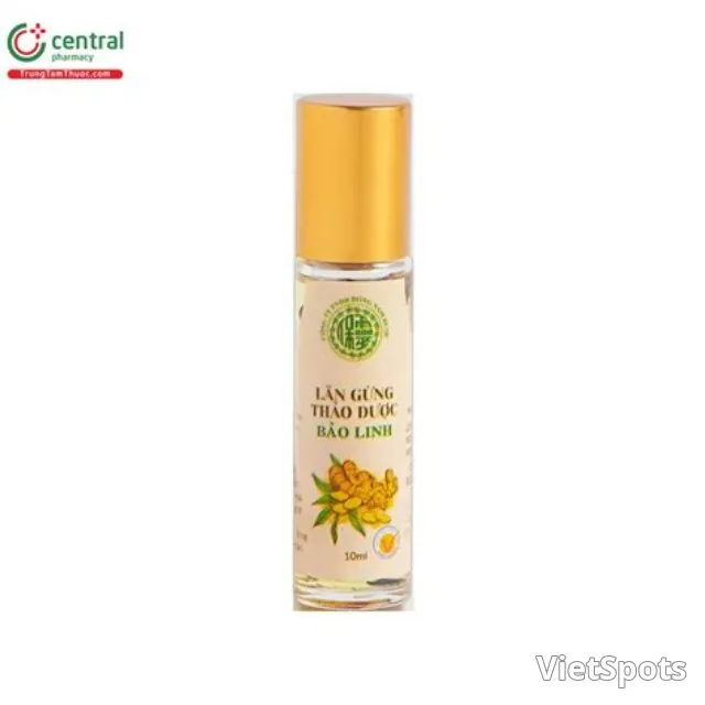 Dầu lăn Gừng Bảo Linh 10ml