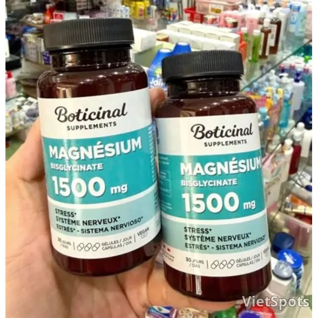 แมกนีเซียม 1500MG โบติซินอล (30เม็ด/กล่อง) ฝรั่งเศส