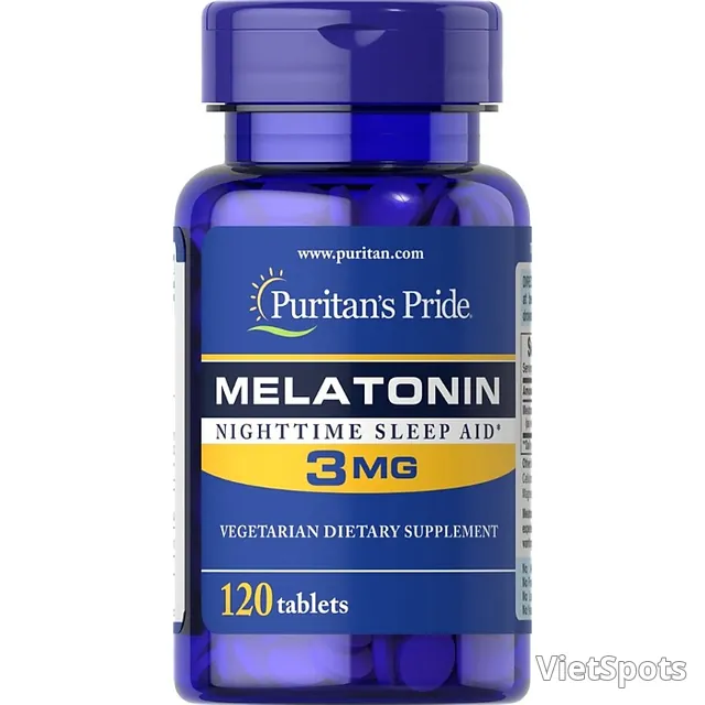 मेलाटोनिन 3mg Puritans Pride