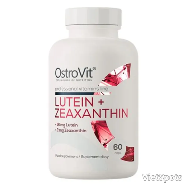 ल्यूटिन + ज़ेक्सैंथिन 60 टैबलेट OSTROVIT