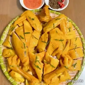 Gà Ủ Muối Nguyên Con (Chân Đầu Đầy Đủ) + Pepsi