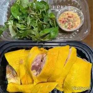 Gà Ủ Muối Hoa Tiêu Nửa Con + Pepsi