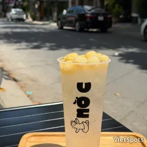Nước Dừa Trân Châu Dừa Phomai Viên