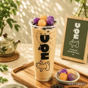 Trà Sữa Khoai Dẻo Phomai