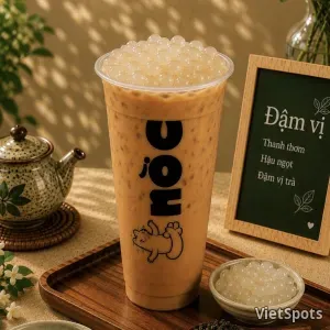 Trà Sữa Đậm Vị Trân Châu Trắng