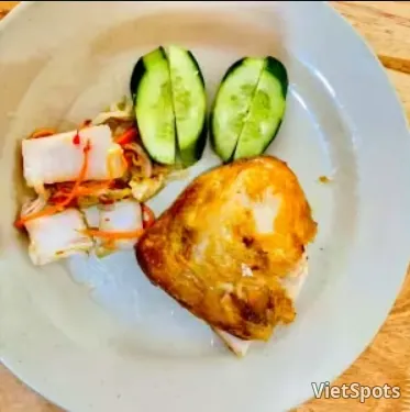 Miếng gà thêm Má đùi (sốt mắm hoặc sốt xì dầu)
