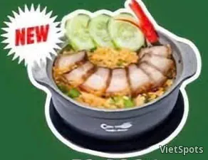 삼겹살구이 뚝배기밥
