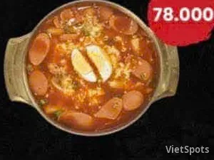 Колбасный рисовый пирог