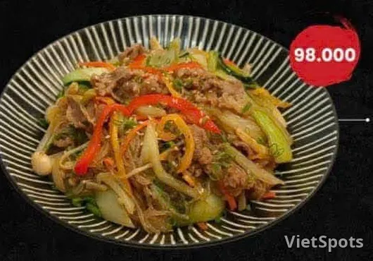 Корейская лапша чапчхэ