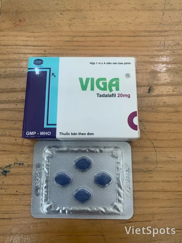 Viga-New (20mg) hộp 4 viên