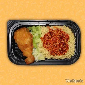 Spaghetti with Chicken Thigh