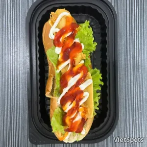 Cheese Crispy Chicken Hotdog