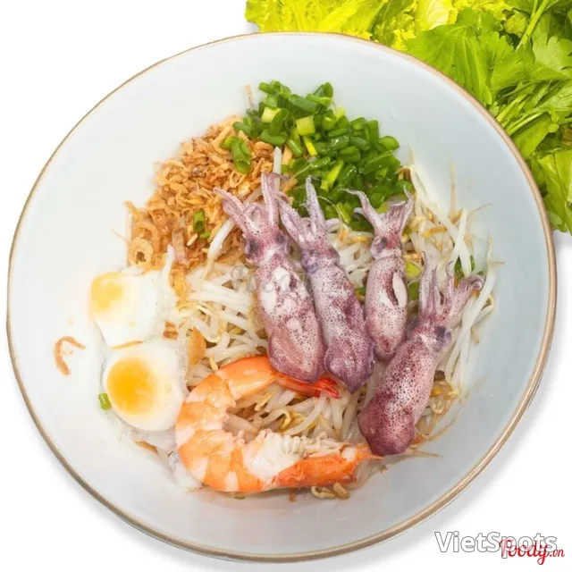 Hủ tiếu/Mỳ/Bánh canh Mực Sữa-Tôm