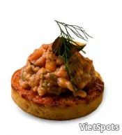 エビとポレンタのクリスピーケーキ(3個)
