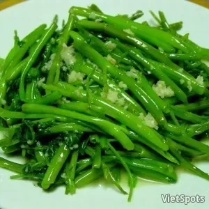 Rau Cải Thìa Xào