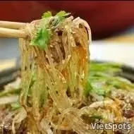 Miến Xá xíu trộn khô