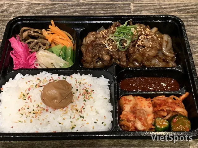 牛肉の照り焼き炒め丼