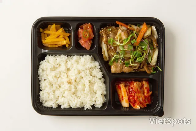韓国風サムギョプサル丼