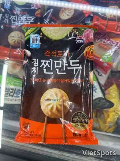 Bánh Xếp Hấp Kim Chi Ăn Liền Daerim 180g