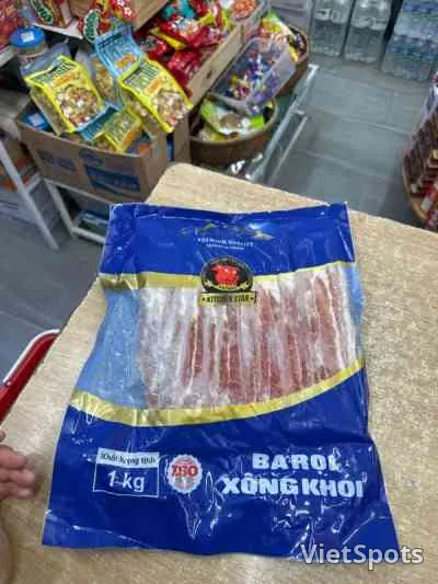 Ba chỉ hun khói 1kg