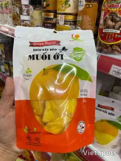 Xoài sấy muối và ớt 200g