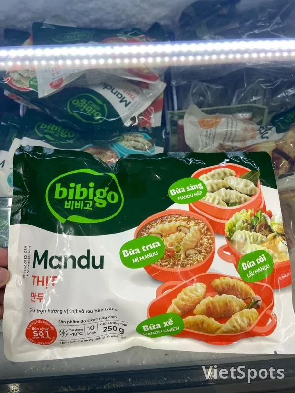 [Bibigo] Sủi cảo thịt 250g