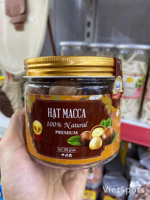 Hạt macadamia tự nhiên 250g