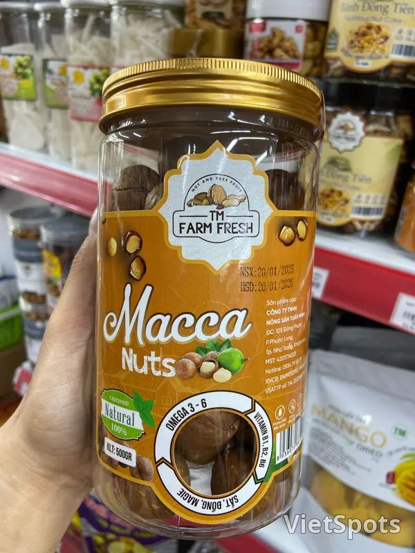 Hạt Macadamia 500g