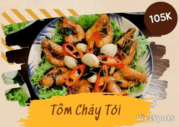 Tôm Cháy Tỏi