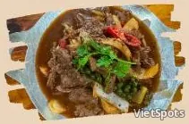 Bò Sốt Tiêu Xanh