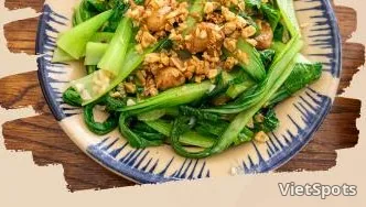 Cải Thìa Xào (Tỏi / Bò)