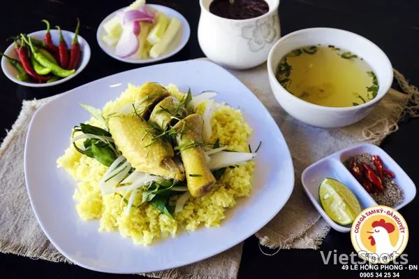 Cơm gà luộc (gà chắc thịt)