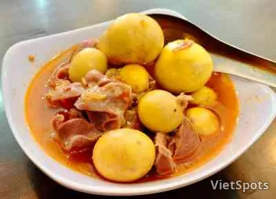 Mề gà kho