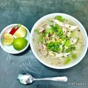 Cháo lòng gà