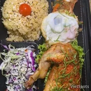 Combo cơm gà nướng muối ớt đặc biệt + Pepsi