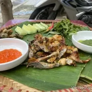Ếch Nướng Muối Ớt