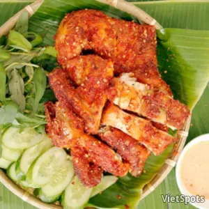 塩唐辛子焼き鶏