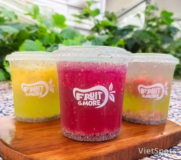 [Đồ uống healthy] Whey sữa chua trái cây hạt chia