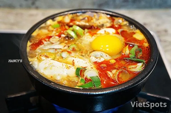 海鮮嫩豆腐湯