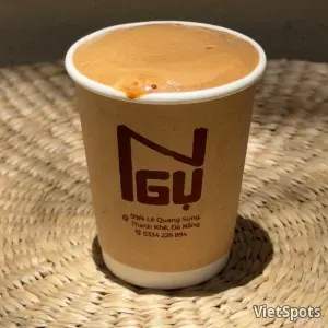 Cà phê sữa máy