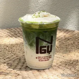 Matcha kem muối