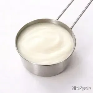 स्नो क्रीम सॉस