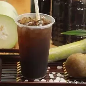 Trà bí đao hạt chia