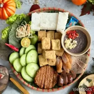 Bún đậu Lớn ( 1-2 người ăn )