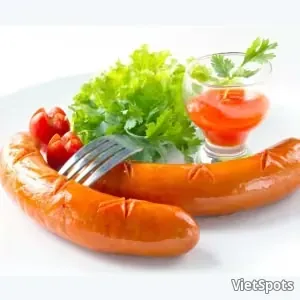 xúc xích đức chiên
