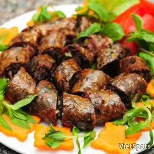 Dồi chiên thêm